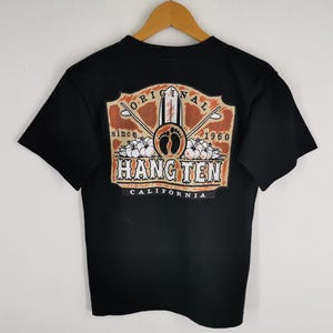 Hang Ten Shirt Vintage 90&#39;s Hang Ten Surf T Shirt Size S