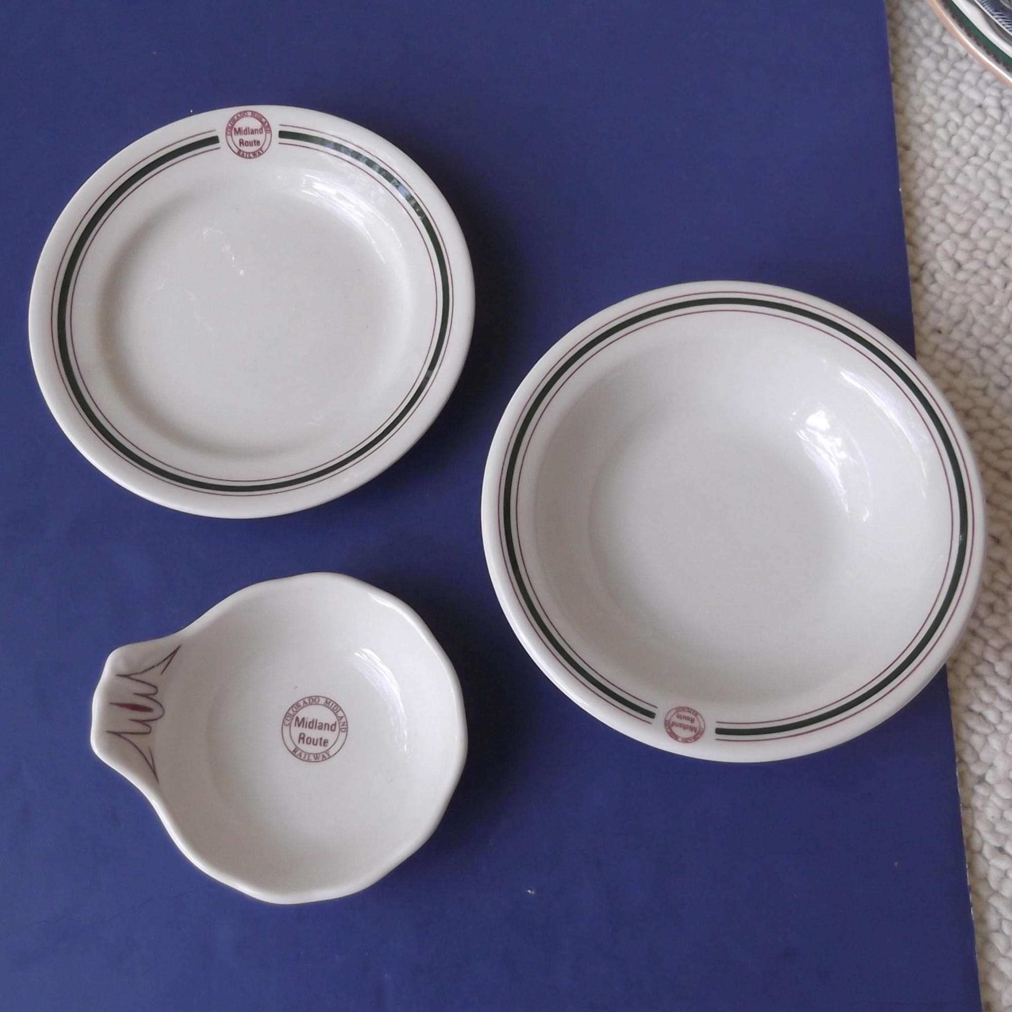 Vintage Railroad China - Etsy