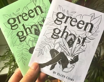 green ghost zine