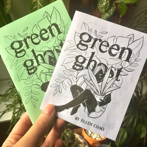 green ghost zine