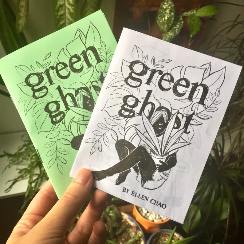 green ghost zine