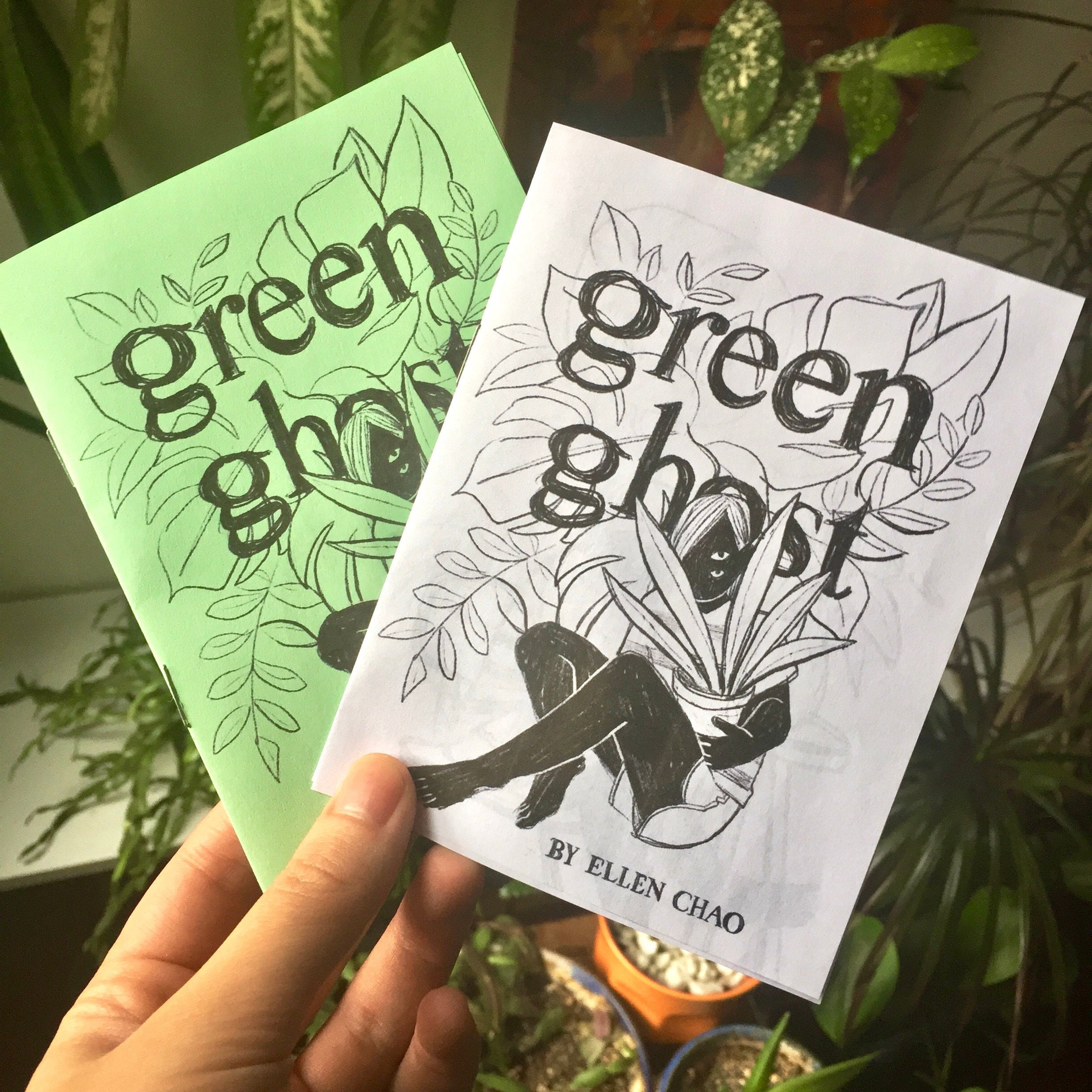 green ghost zine