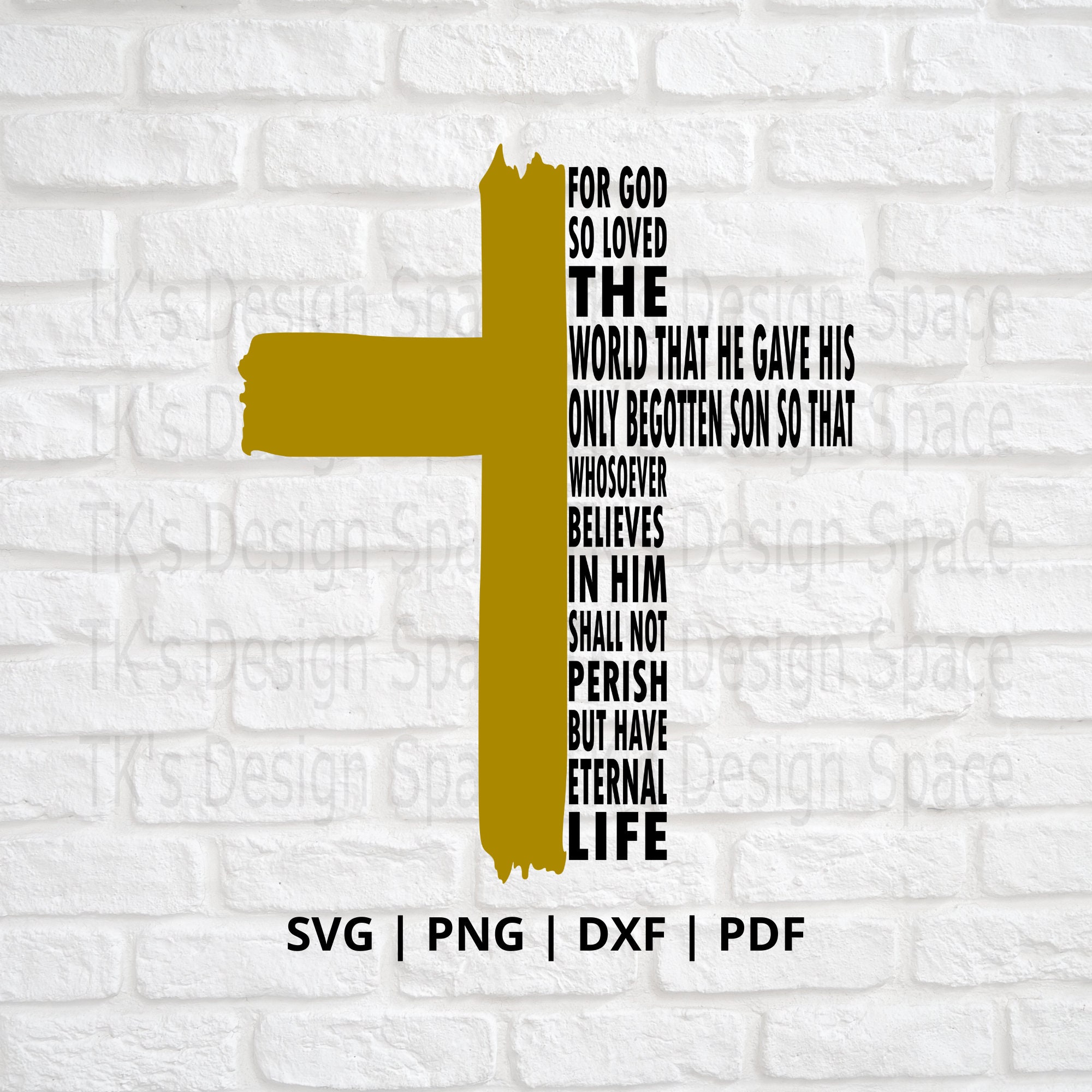 For God so Loved the World SVG John 3:16 SVG John 3 16 Shirt - Etsy