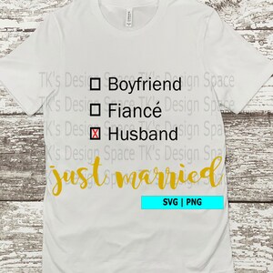 Wedding SVG| Just Married SVG| Just Married Shirt| Just Married| Husband SVG| Honeymoon Svg| Honeymoon Shirt| Mr and Mrs Svg