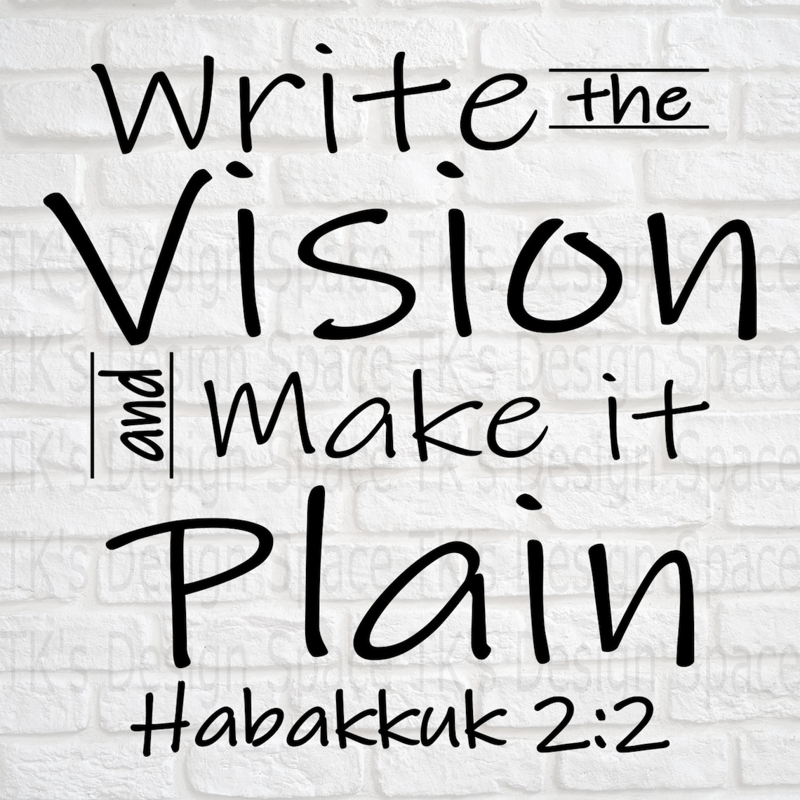Write the vision svg write the vision and make it plain etsy uk