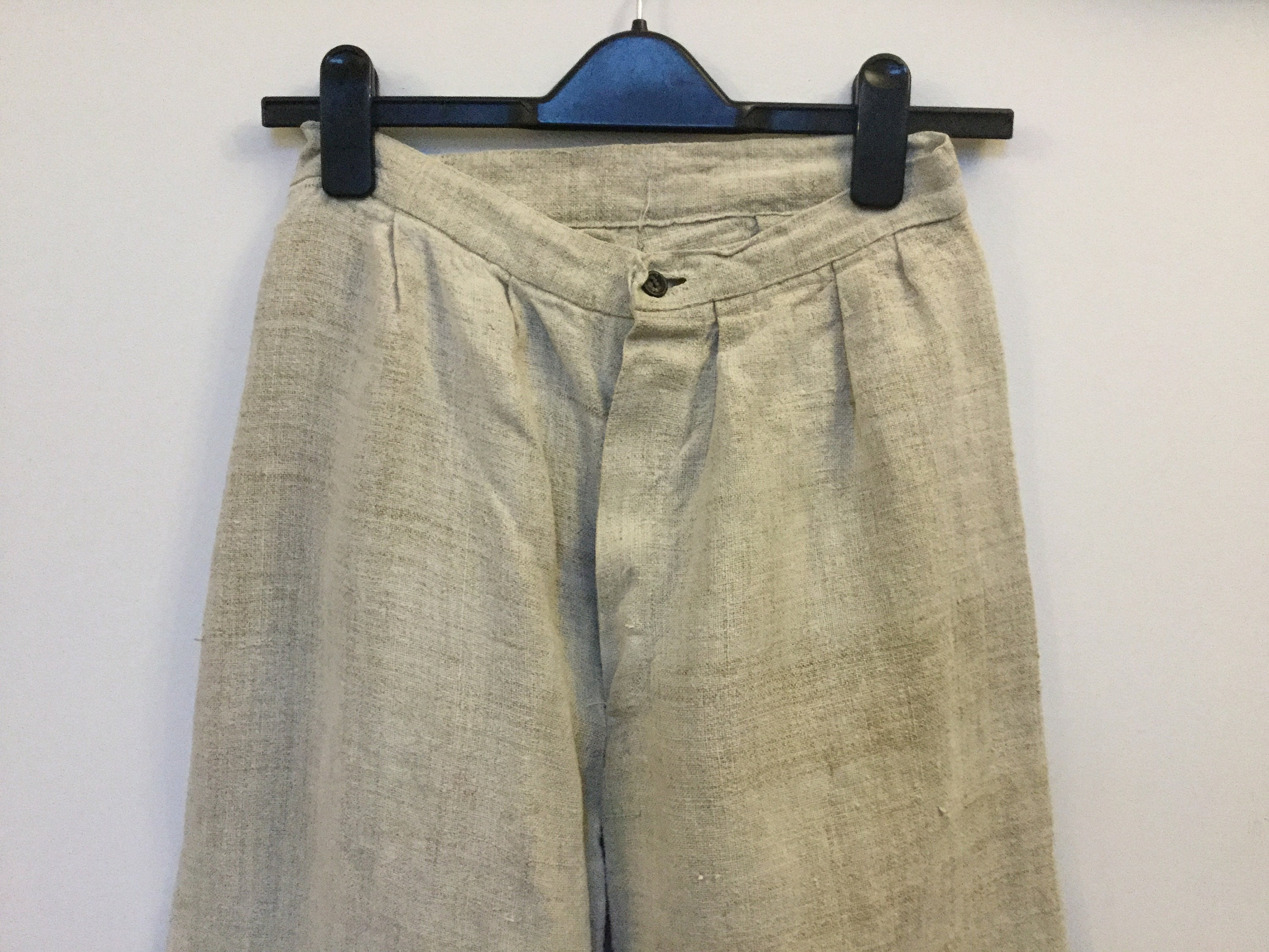 Peasant Pants Size S Homespun Hemp Mans Trousers Ukrainian Etsy