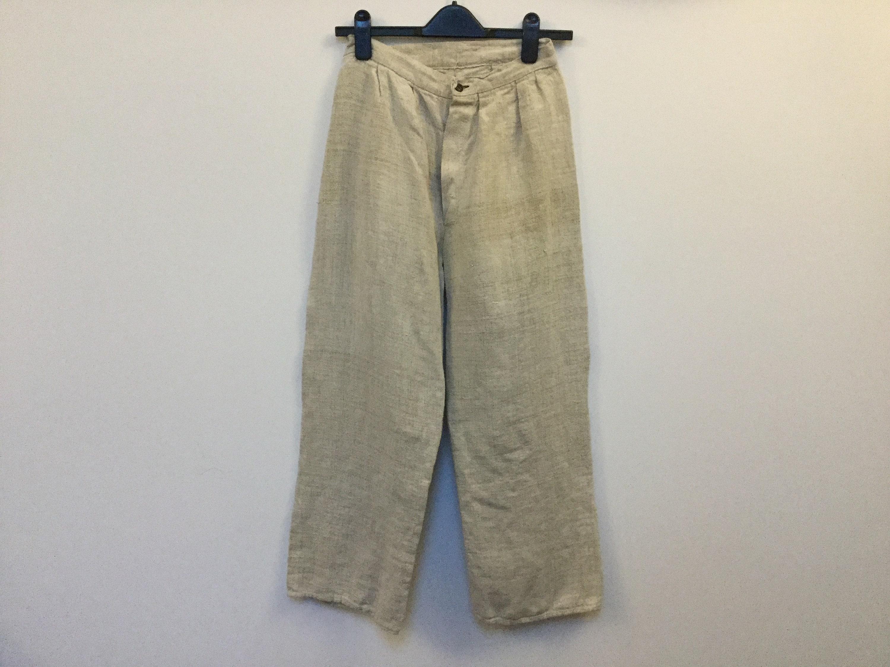 Peasant Pants Size S Homespun Hemp Mans Trousers Ukrainian Etsy