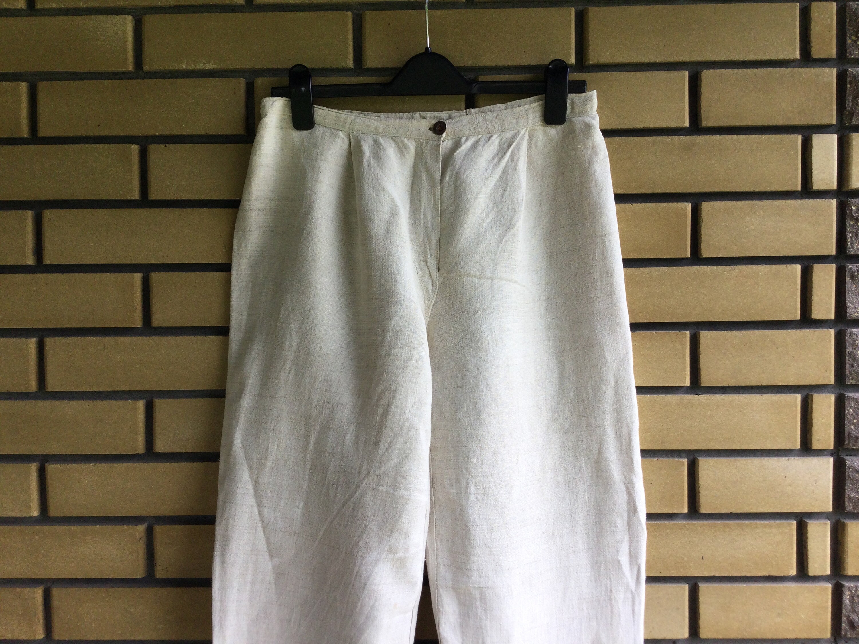 Peasant Pants Homespun Hemp Mens Trousers Ukrainian Folk Etsy UK