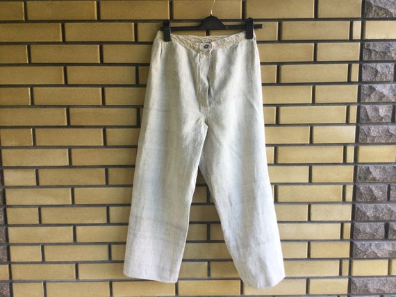 Peasant Pants Homespun Hemp Mens Trousers Ukrainia