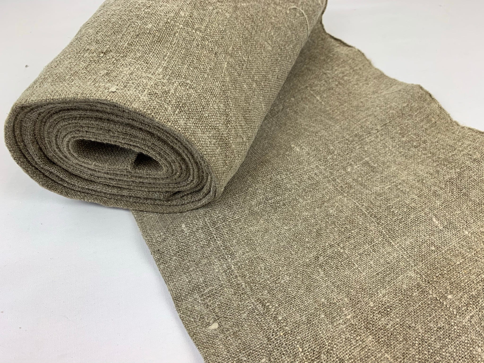Homespun Nettle Fabric Handwoven Textile Large Bale 3.5 yards | Etsy