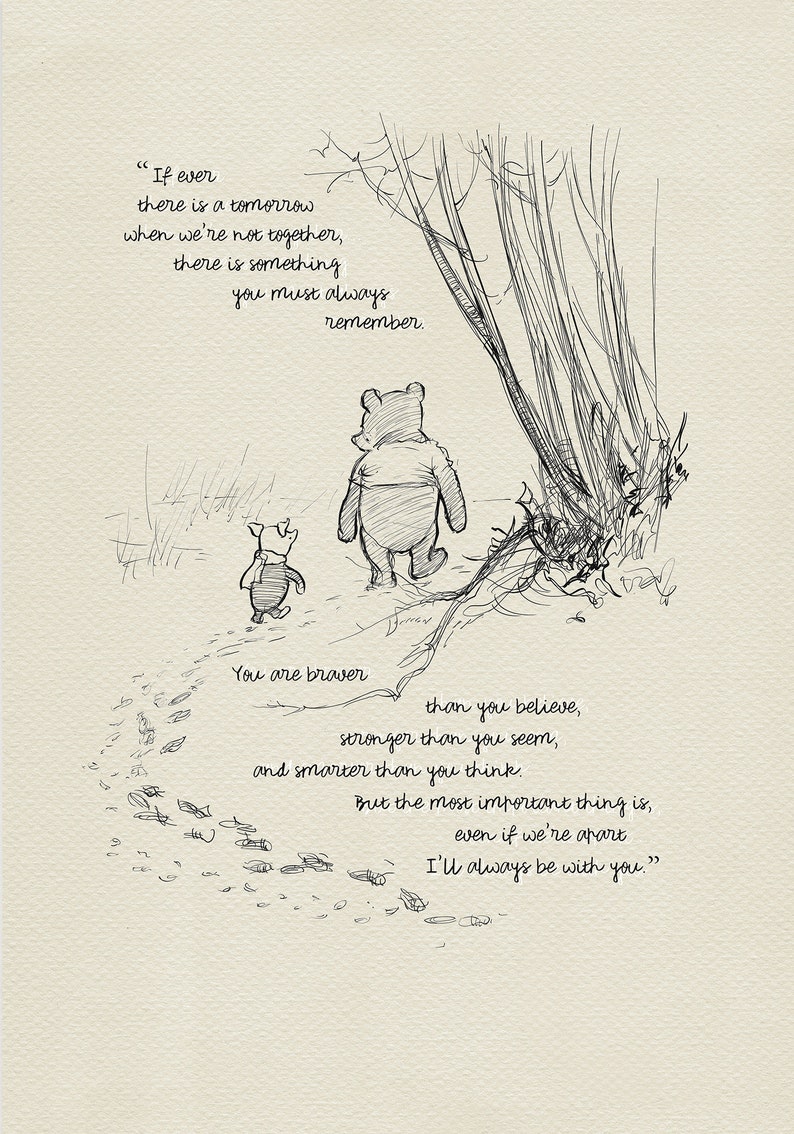 You Are Stronger Than You Think Quote Winnie The Pooh