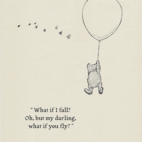 What If I Fall Ohbut My Darlingwhat If You Fly Quote Etsy Uk