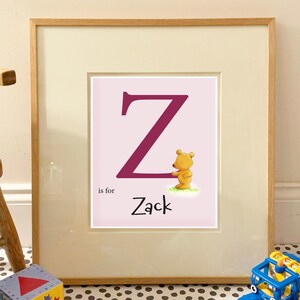 Personalised Children&#39;s Bedroom and Nursery Prints from Original Hand-drawn Artwork Digital Download Bespoke