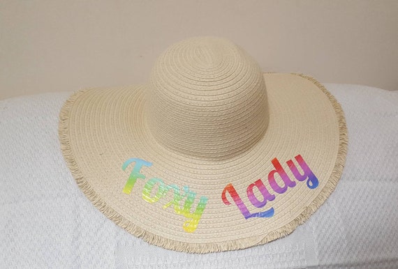personalised sun hat