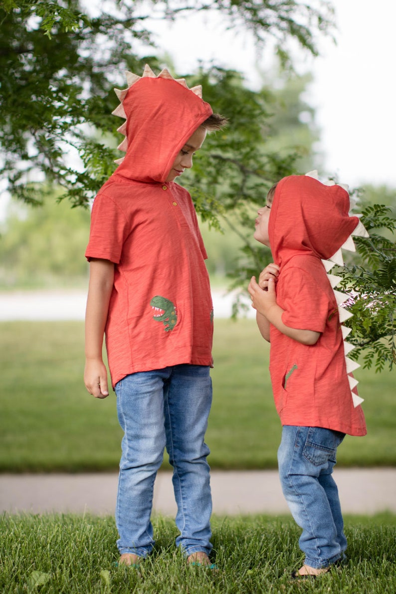 Mini Jiji Kids T-Rex Dino Toddler Hoodie 1T 8 Years /…