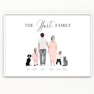 Name | Personalised | Family Print | Gift | Wall Art | Photo Frame | Picture | Gifts for Families | Surname Print | Gifting | Photo Wall