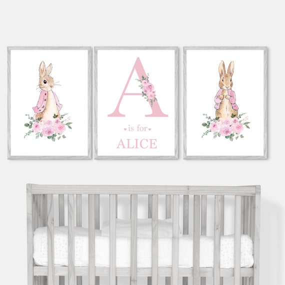 Peter Rabbit Beatrix Potter Flopsy Bunny Set of Three | Etsy