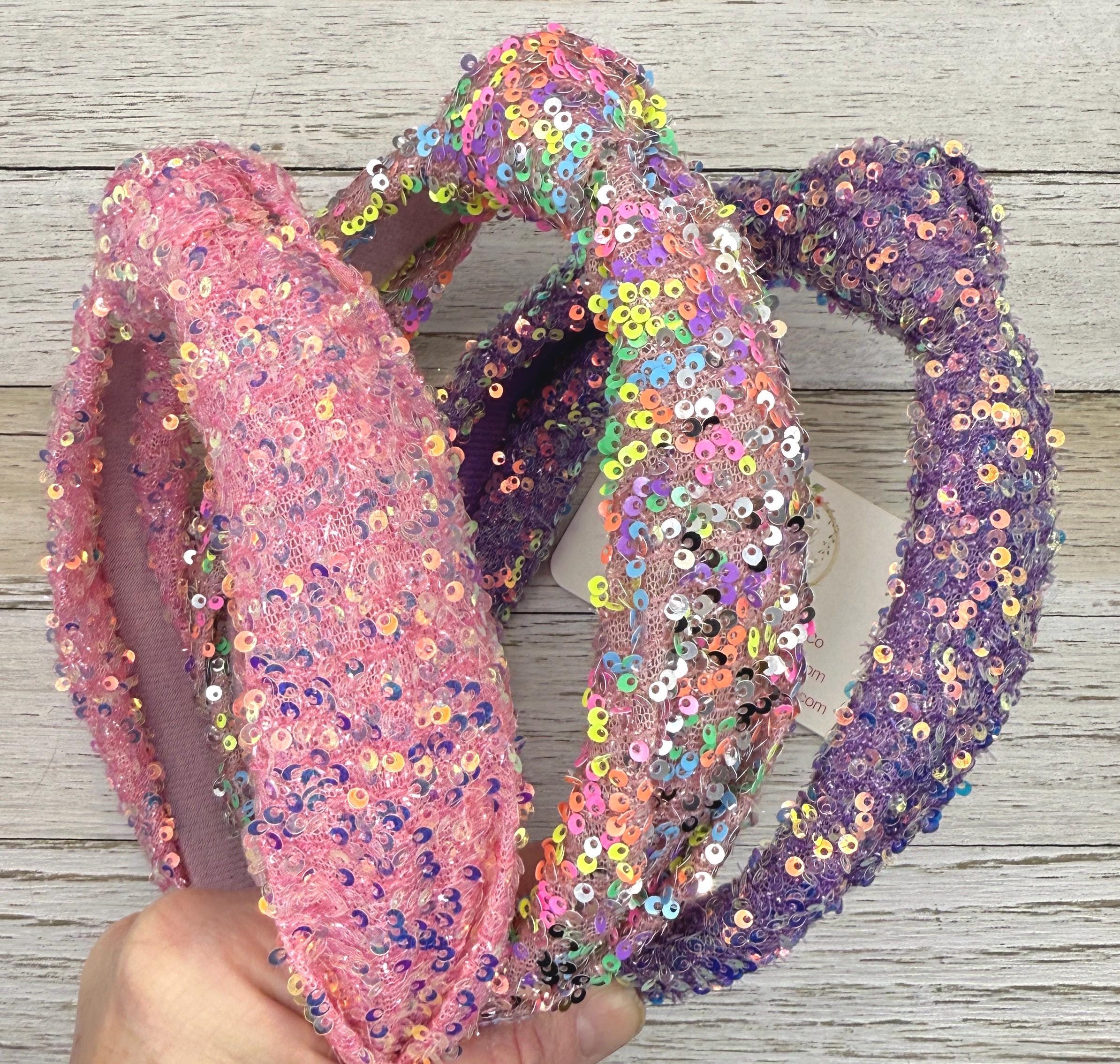 Sequin Knot Headband - Etsy display picture 1