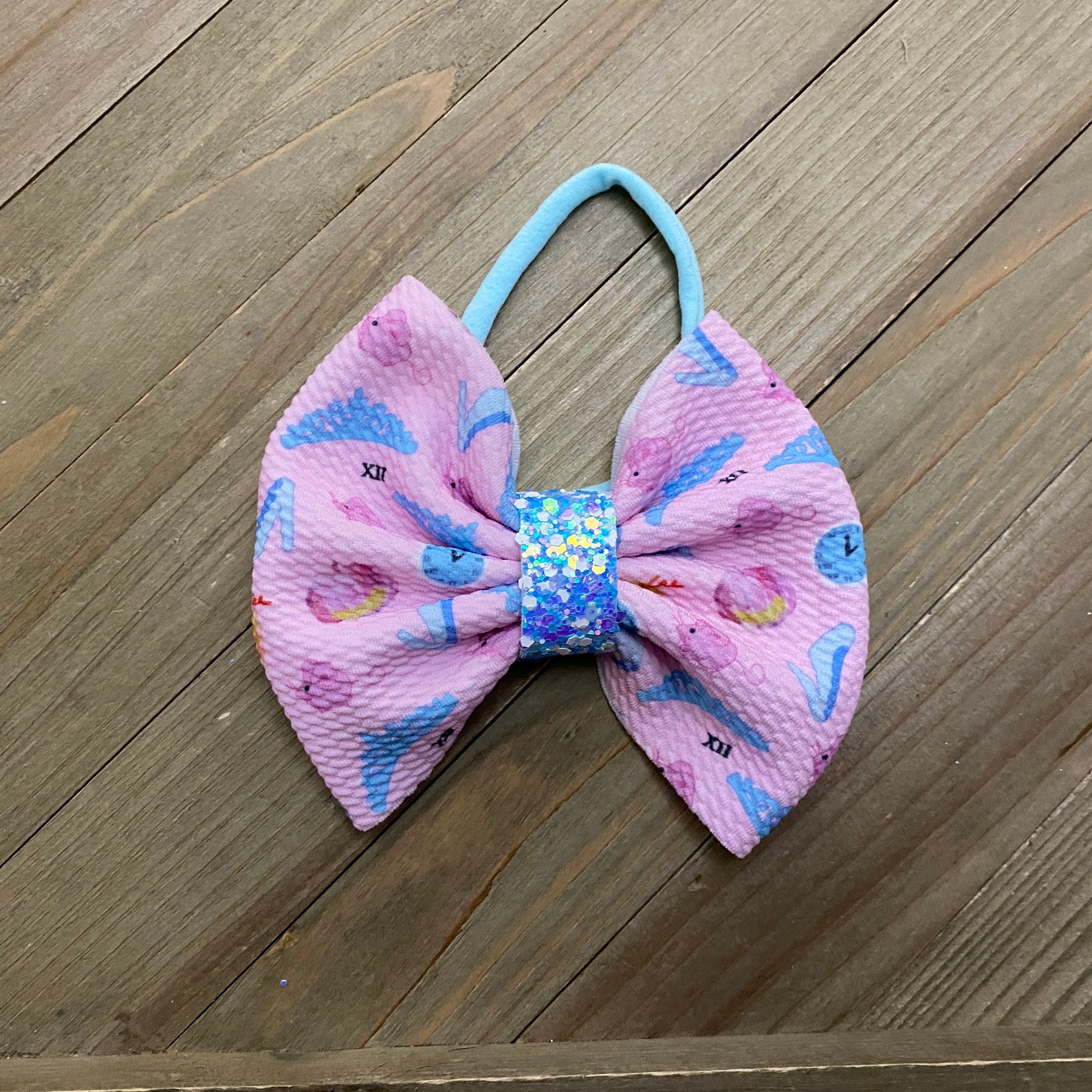 Cinderella Bow Cinderella Hair Bow Pink Bow Big Bow Disney - Etsy
