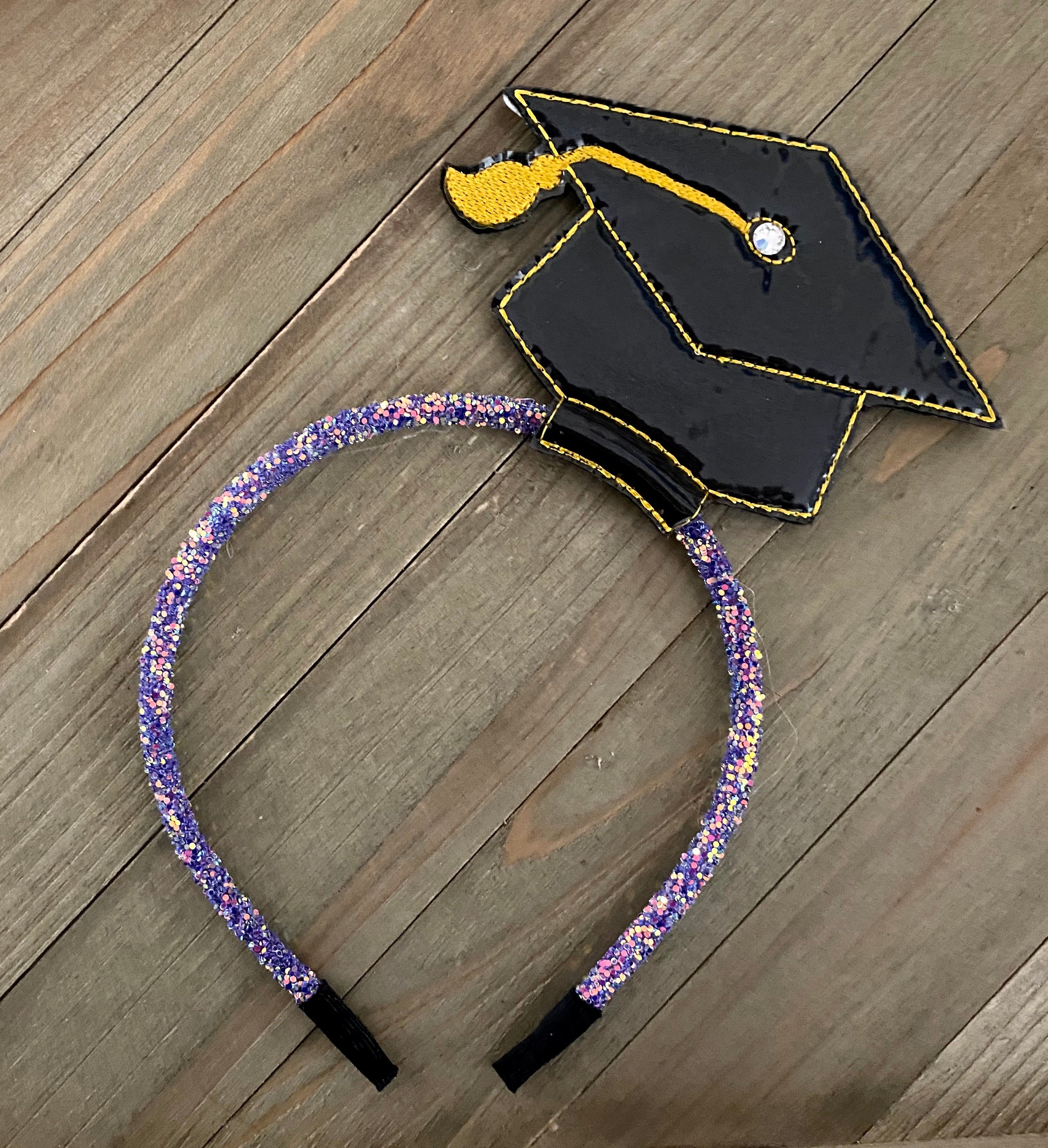 Grad Cap Headband Graduation Cap Graduation Headband Grad Etsy