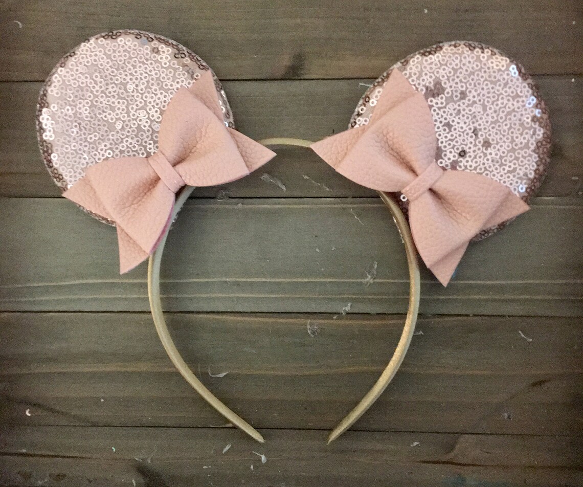 Orejas De Ratón Tiana: Diadema De Lentejuelas De La Princesa Park - España