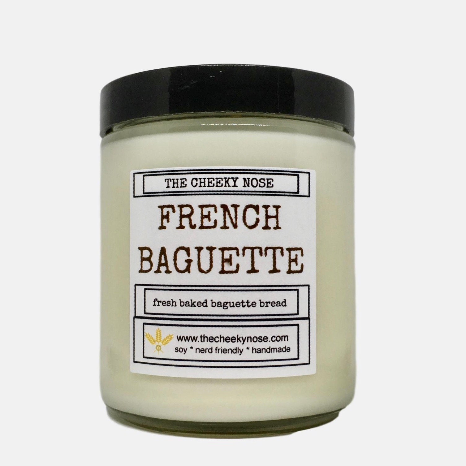 French Baguette Bread Scented Candle 8 oz Scented Soy Candle Etsy