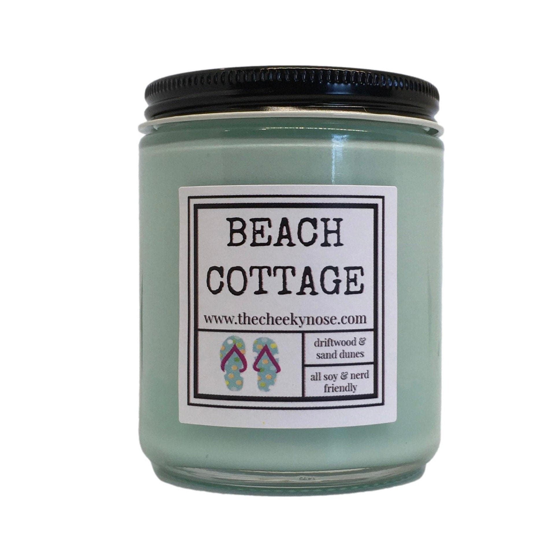 BEACH COTTAGE Beach Scent Candle Ocean Driftwood Candle Etsy