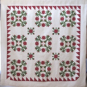 PATAPSCO ROSE PDF Quilt Pattern Complete Instructions and Variations