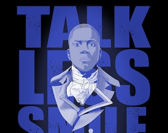 Hamilton Poster (Aaron Burr - "Talk Less")