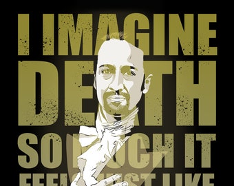 Hamilton Poster (Alexander Hamilton - "Imagine Death")