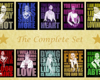 Hamilton Posters (FULL SET - 10 Posters)