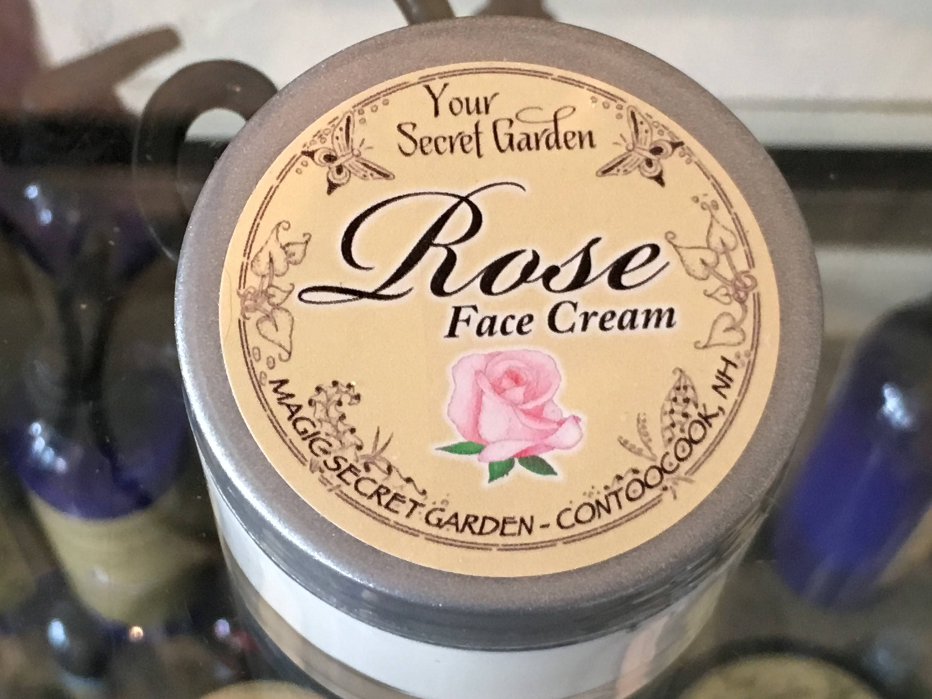 Rose Face Cream 2oz Etsy