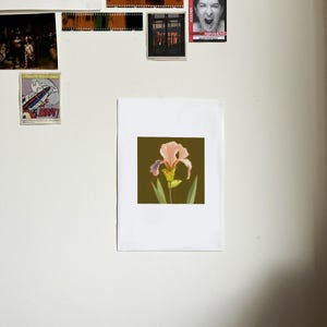 Dreamy flower art print
