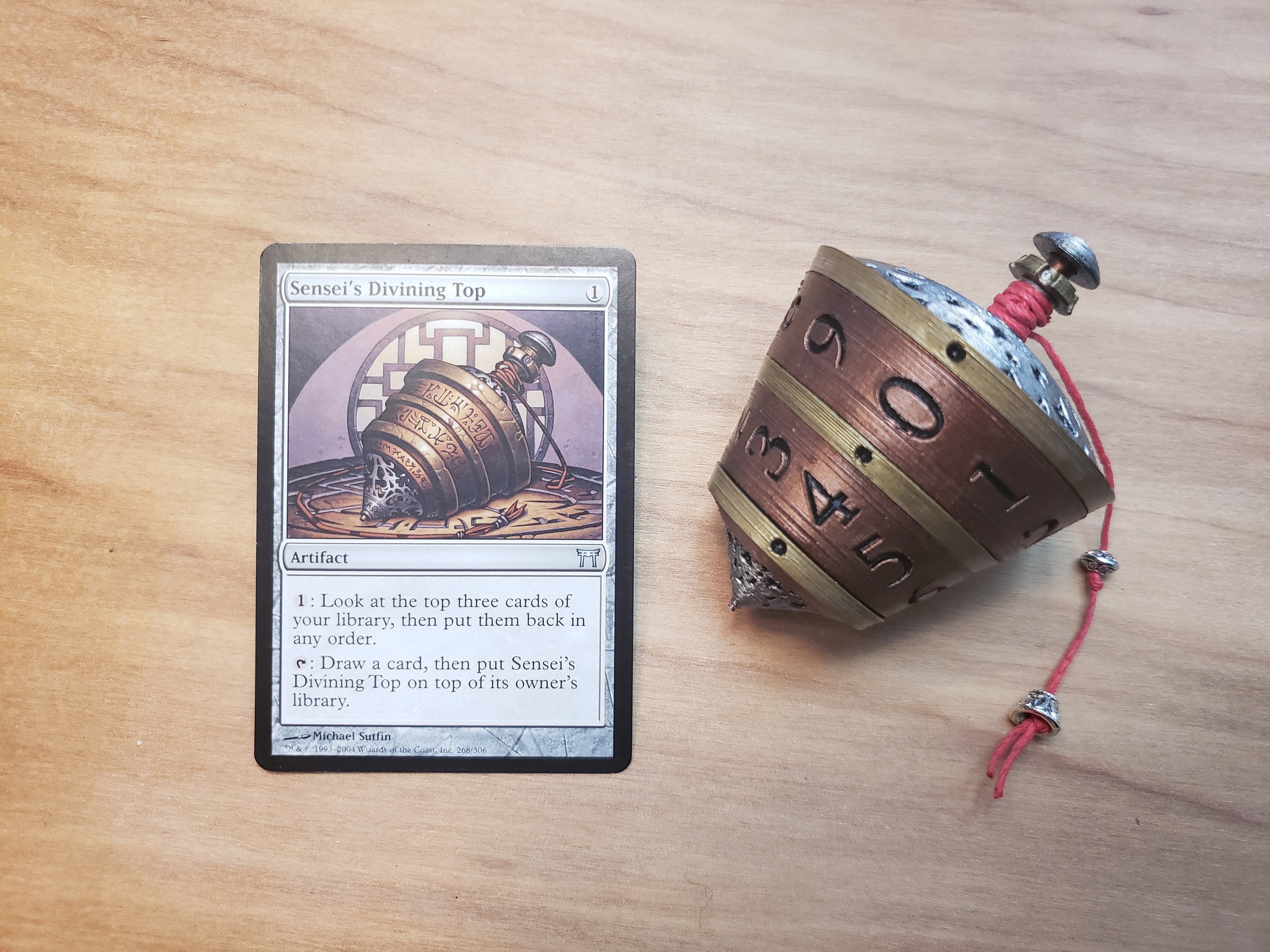 Sensei's Divining Top MTG Life Counter Magic the Etsy Canada