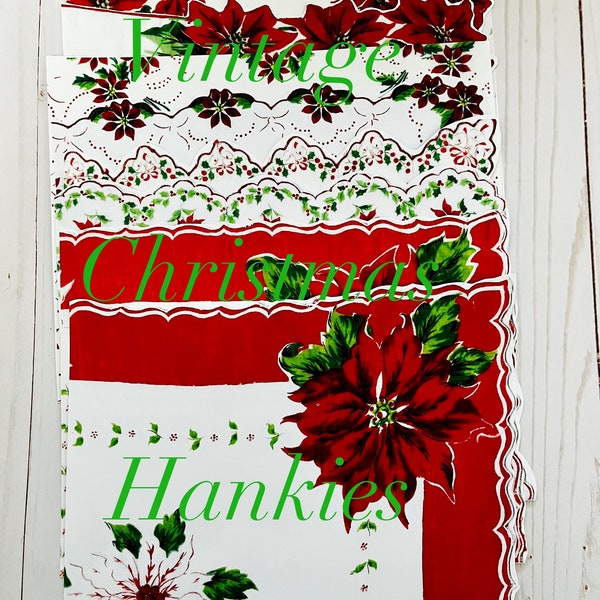 Christmas hankies