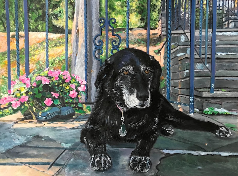 Digital Pet Portrait Commission Portrait Order Pet Portrait Personalized Dog Portrait Personalized Pet Portrait Custom Dog Portrait