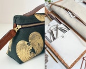 2 PDF Sewing Patterns Bundle Knitting Needle Case Organizer 2 sizes and Oslo Pouch 4 sizes Makeup pouch Instant PDF Download.