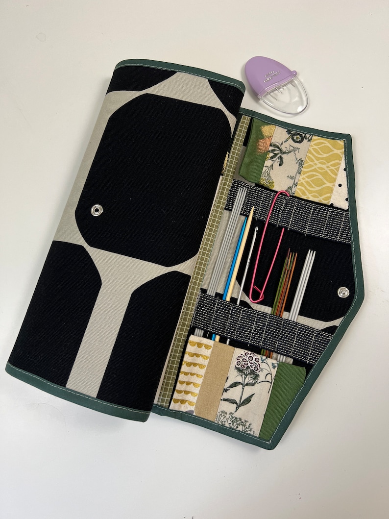 Knitting Needle Case PDF Sewing Pattern Organizer Etsy.de