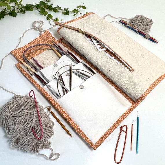 Sewing Pattern:knitting Needle Case Tutorial With Pictures and