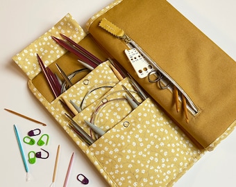 knitting needle bolsa holder