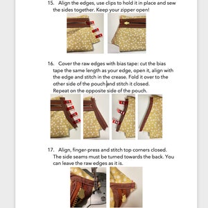 Example of the instructions/tutorial.