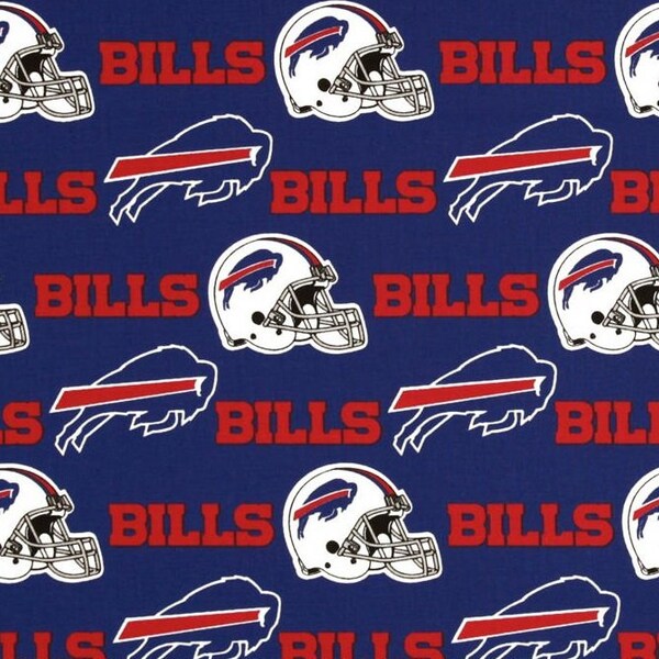 Buffalo Bills Fabric Etsy