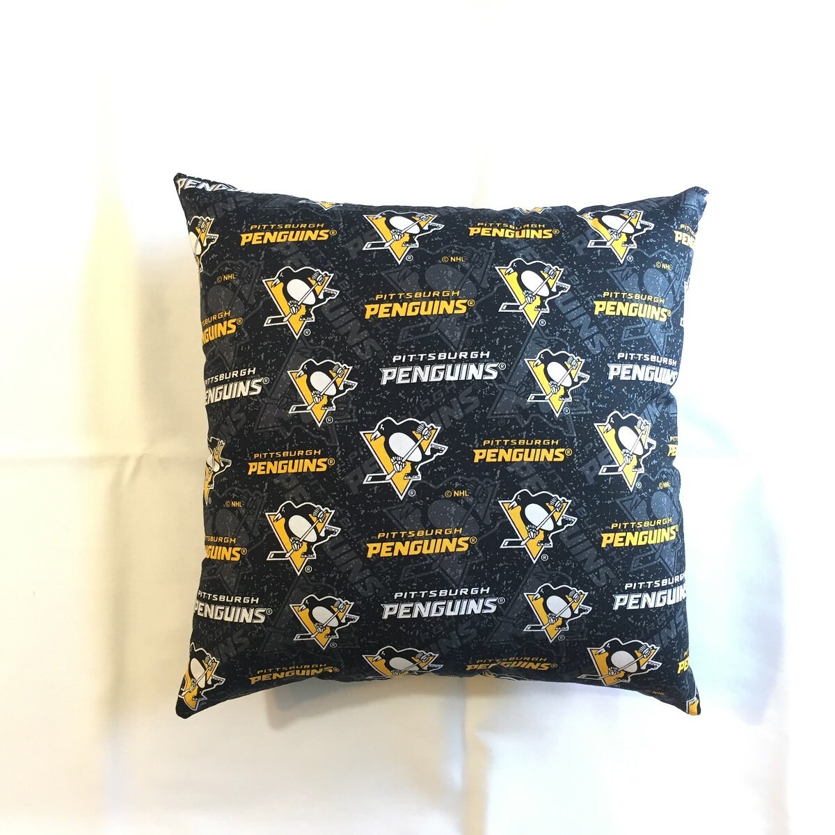 Nhl Pittsburgh Penguins Complete Hockey 15 X Throw Pillow Sports Fan Decorative Gift Man Cave Official Fabric 8 Styles