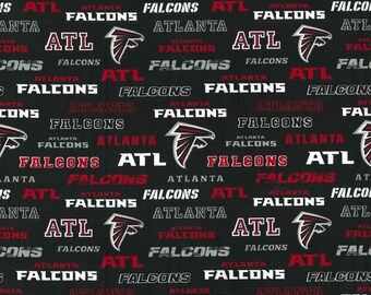 Atlanta Falcons Fabric Etsy