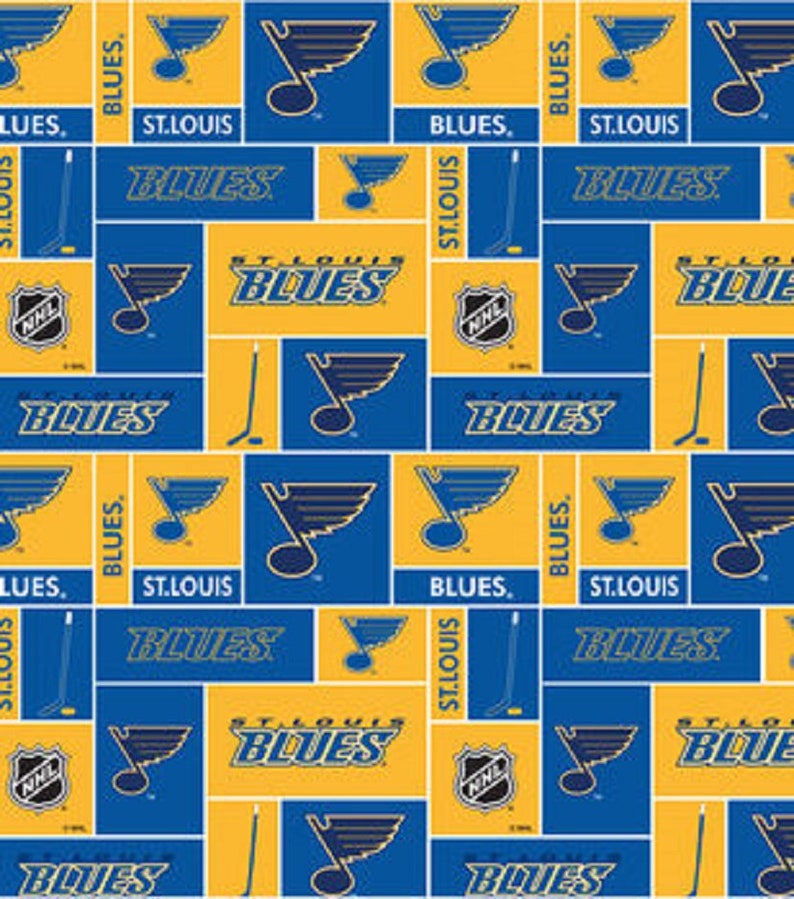 NHL Licensed Hockey Fleece Fabric REMNANTS Material 58 X Etsy