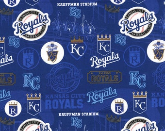 Buy MLB KANSAS CITY Royals Kauffman Stadium Print Baseball 100