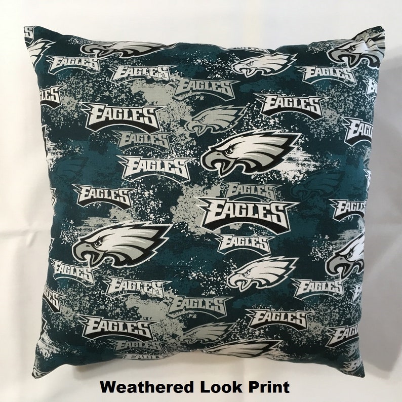 NFL PHILADELPHIA EAGLES Football Throw Pillow Sports Fan Etsy