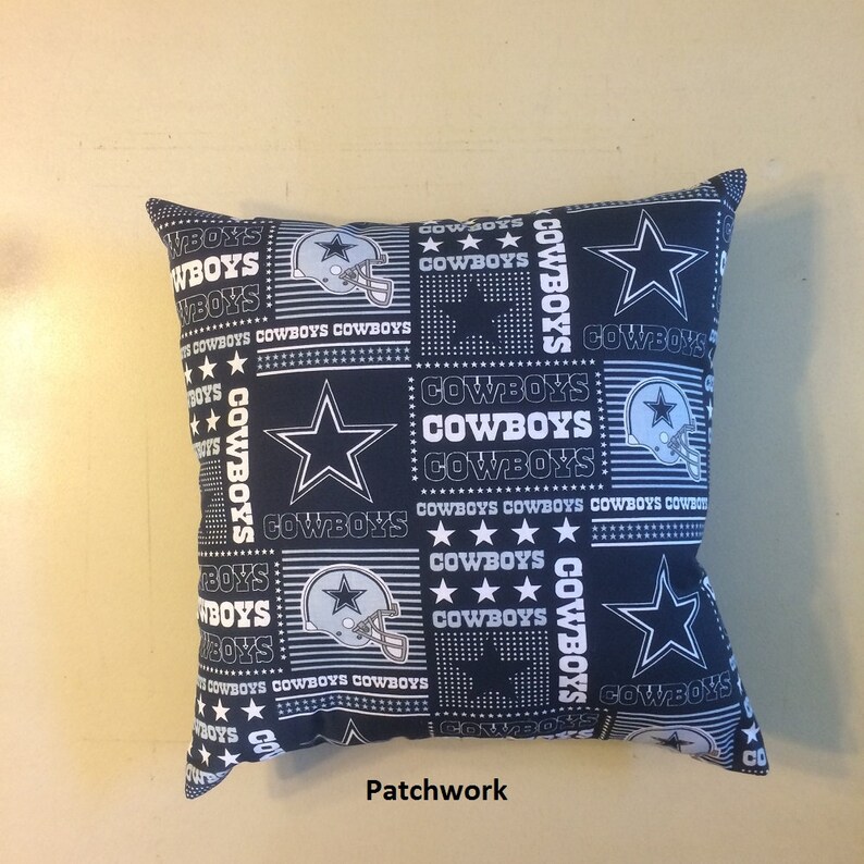 NFL Dallas Cowboys Football Throw Pillow Sports Fan Etsy