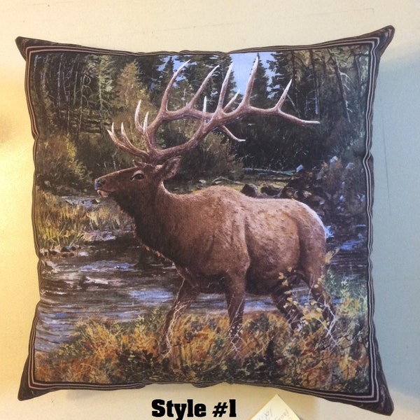 Wildlife Pillow Etsy