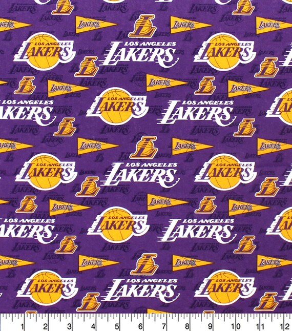 New NBA LOS ANGELES LAKERs Camo Print 100% cotton fabric, you choose size,  sports fan, decorative, gift, man cave, official fabric